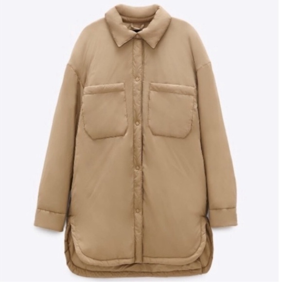 Zara water repellent over shirt size S - Picture 13 of 16